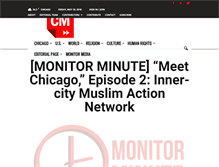 Tablet Screenshot of chicagomonitor.com
